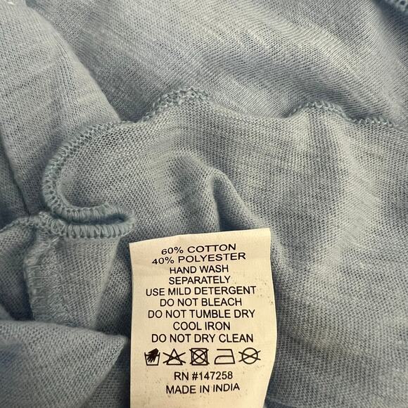 Simply Southern NWT Blue Tiered Layered Smocked Preppy Clean Girl Mini Skirt - Picture 5 of 5